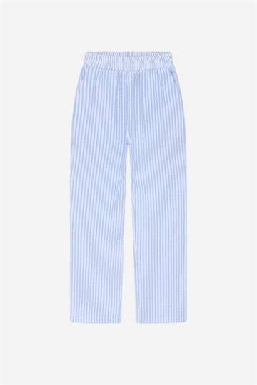 GRUNT Tenna Striped Pant - Ljusblå